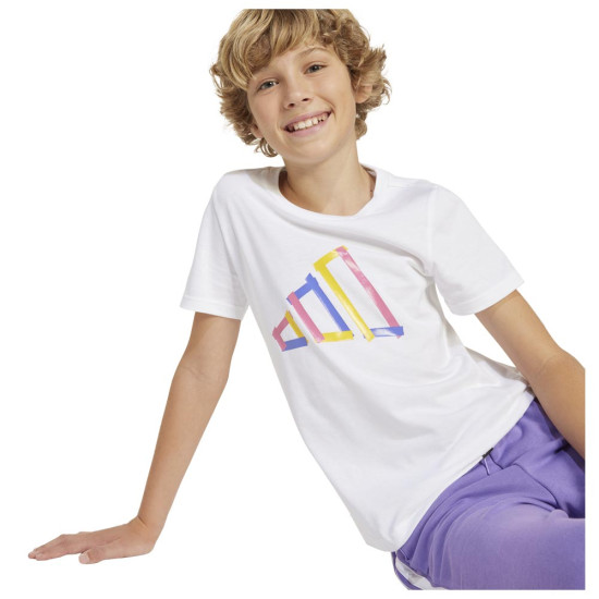 Adidas Παιδική κοντομάνικη μπλούζα Tech Logo Tee Adidas Παιδική κοντομάνικη μπλούζα Tech Logo Tee